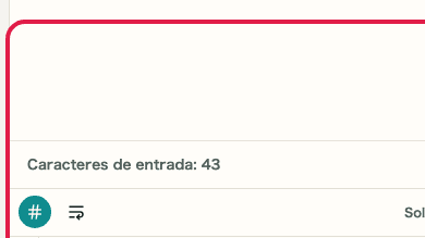 Pantalla que muestra dónde usar Panel de resultado en Formateador HTML