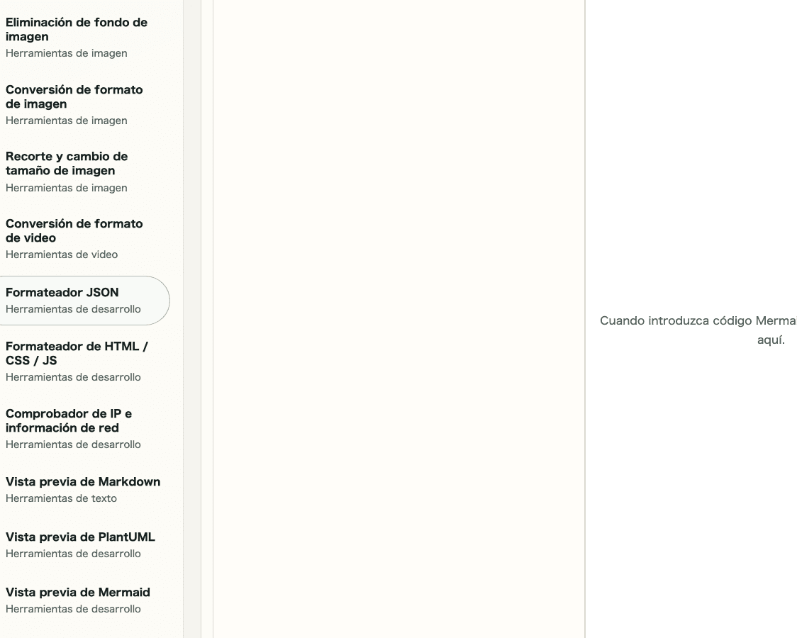 Captura recortada del área de entrada en Vista previa de Mermaid mostrando el editor de sintaxis Mermaid