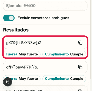 Captura de apoyo que muestra dónde usar Comprobaciones