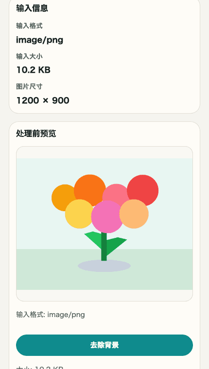 显示图片背景透明化中文件选择与输入信息位置的设置区域移动端裁剪截图