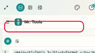 Screen showing where to use Minify mode in HTML Formatter