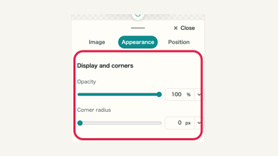 Selection bar and Details: mobile controls and surrounding interface