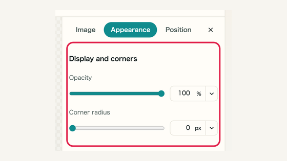 Selection bar and Details: controls and surrounding interface