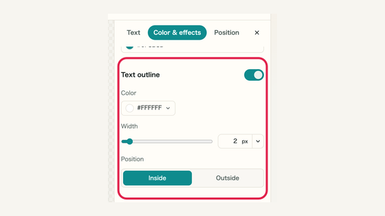 Readability: controls and surrounding interface
