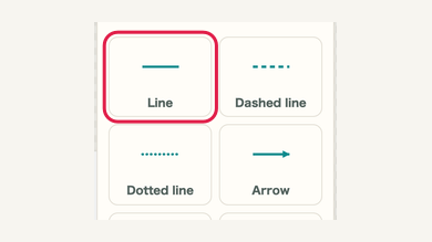 Pointers and lines: mobile controls and surrounding interface