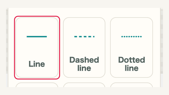 Pointers and lines: controls and surrounding interface