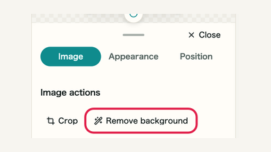 Background and appearance: mobile controls and surrounding interface