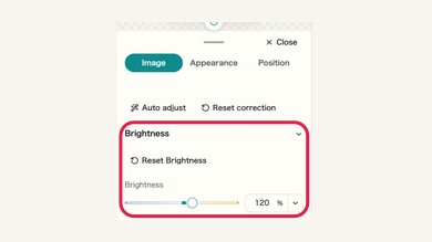 Correct darkness, color and the background: mobile controls and surrounding interface