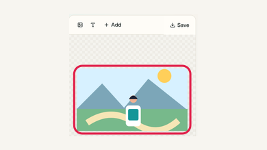 Export in the format required by the destination: mobile controls and surrounding interface