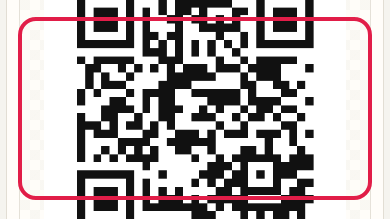 Screen showing Color, transparency, and preview area in QR Code Generator