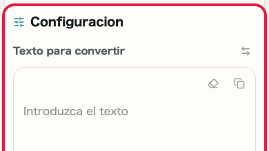 Pantalla que muestra Zona de entrada en Codificar/Decodificar Base64