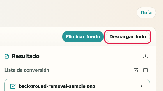 Eliminación de fondo de imagen: Descargar todo