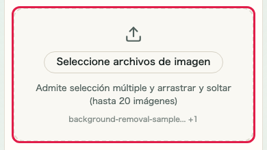 Eliminación de fondo de imagen: Archivo de imagen