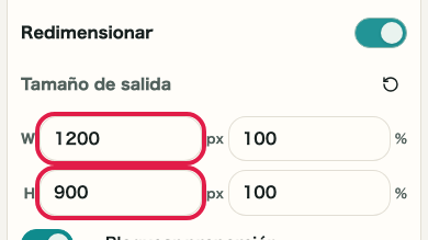Recortar y redimensionar imagen: Cargar una imagen y elegir el modo de edición