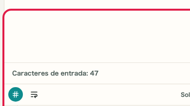 Pantalla que muestra dónde usar Área de resultado en Formateador JSON